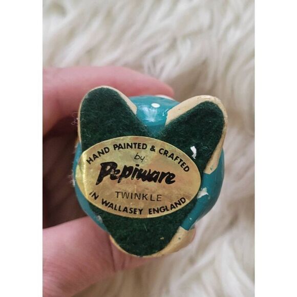 Vintage Rabbit Figurine Pepiware Bunny England Stoneware Easter "Twinkle" - Picture 6 of 8